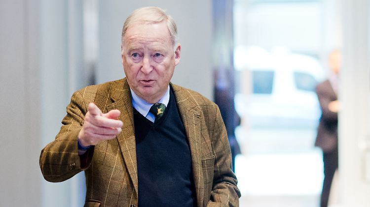 Partei-Chef Alexander Gauland findet, er habe seinen "gärigen Haufen" im Griff.