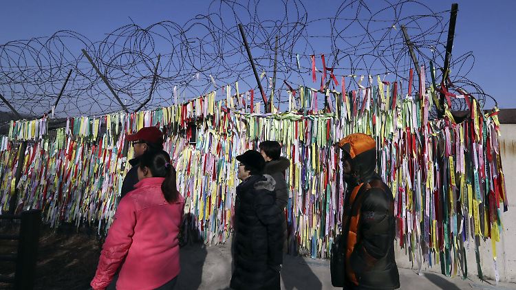 Die Lage auf der geteilten koreanischen Halbinsel ist derzeit wegen des Konflikts um das nordkoreanische Atomprogramm sehr angespannt.