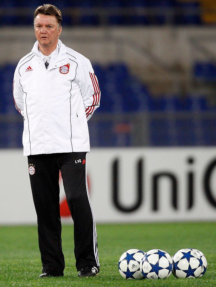 Alles im Lot? "Es ist doch phantastisch, was wir geleistet haben", findet Louis van Gaal.
