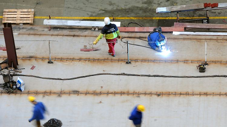 Acht Jahre Aufschwung: In Deutschland ziehen Konsum, Export, Bau und Investitionen an.