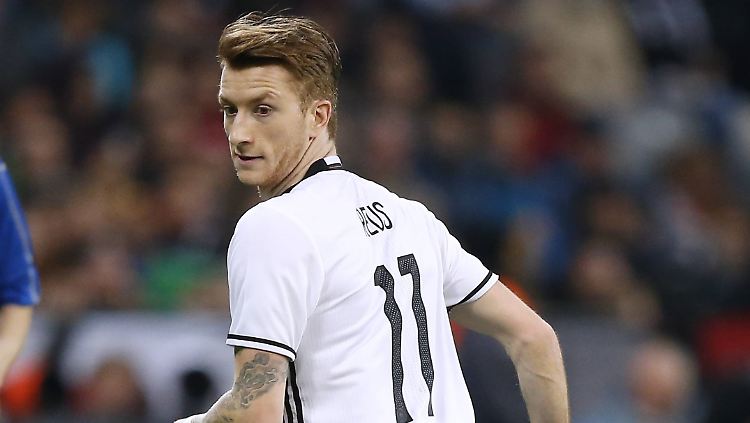 Sein bisher letztes Länderspiel: Marco Reus am 29. März 2016 beim 4:1 gegen Italien in München.