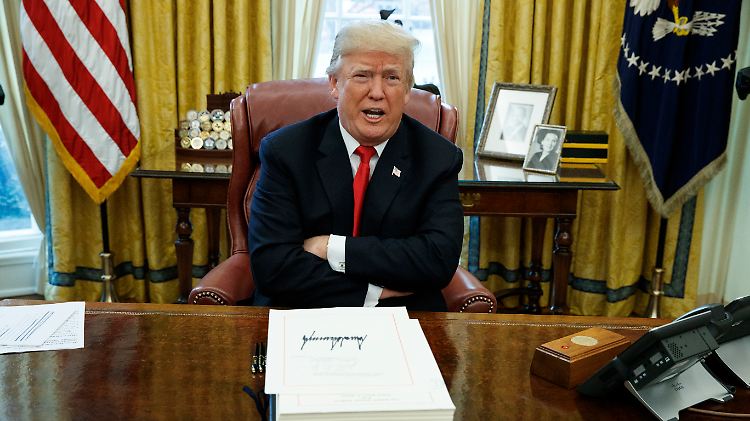 US-Präsident Donald Trump wird sich wohl nicht auf die neue Lektüre zu den Begebenheiten im Weißen Haus freuen.