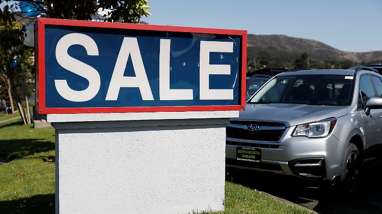 Erstmals seit der Finanzkrise wurden im vergangenen Jahr in den USA weniger Autos an die Kunden gebracht.