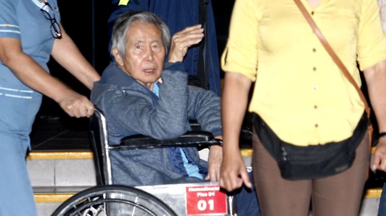 Alberto Fujimori - in Freiheit.