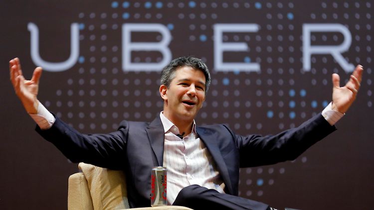 Erst gefeiert, dann abgestürzt: Uber-Gründer Kalanick.