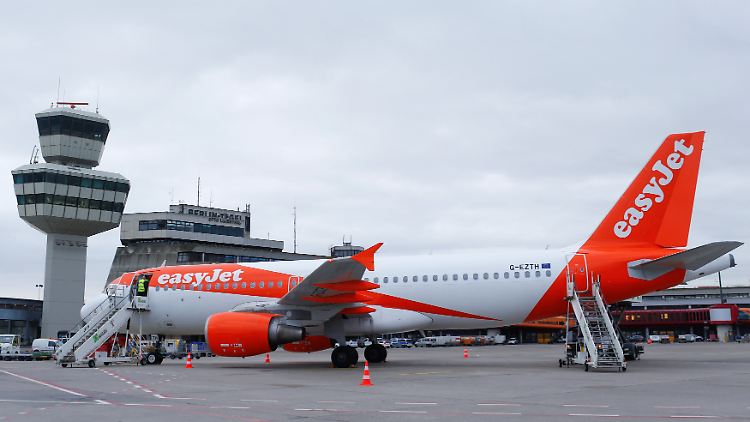 Easyjet startet die Offensive in Tegel.