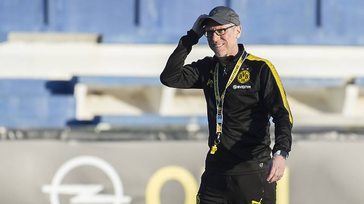 Stöger pflegt mit seinen Spielern einen lockeren Umgang.