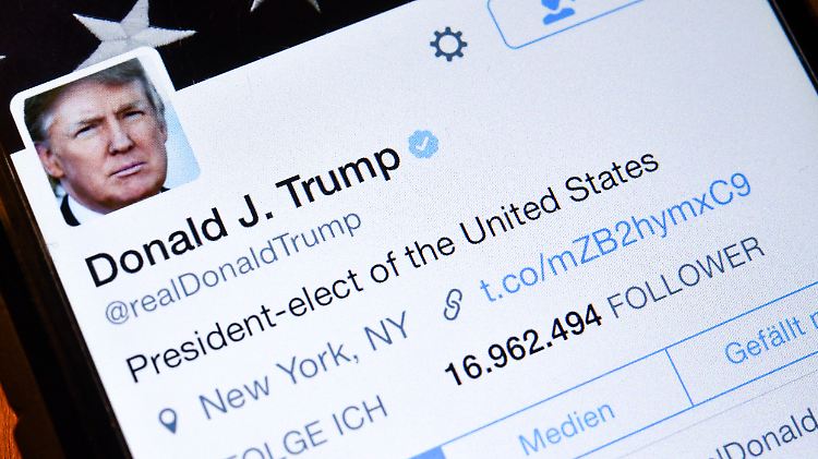 Namenhafte Politiker hätten einen besonderen Status, teilte Twitter am Freitag mit und wehrte sich damit gegen Forderungen, das Konto von US-Präsident Donald Trump stillzulegen.