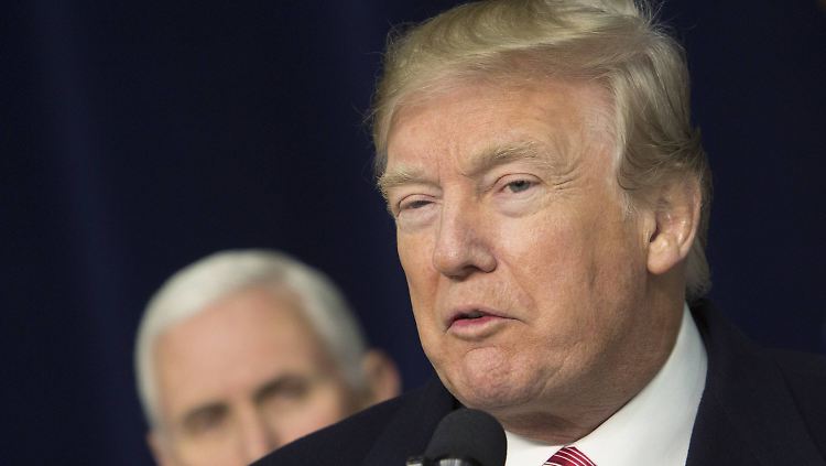 In Camp David zeigte sich Trump gesprächsbereit.