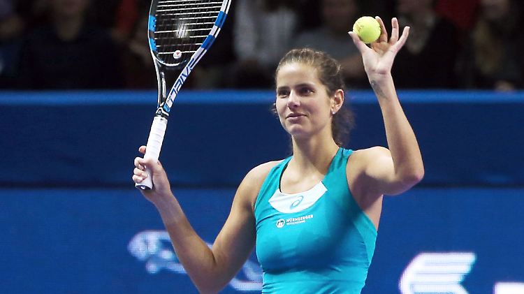 Görges präsentiert sich in Topform.