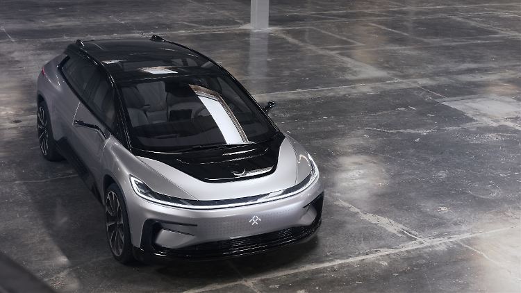 Der FF 91 stand bereits im vergangenen Jahr auf der CES, jetzt soll er aber final sein und in die Produktion gehen.