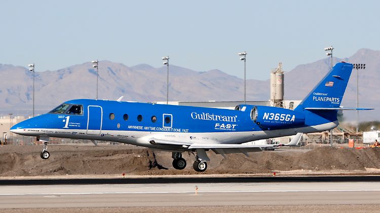 Ein baugleiches Modell der Marke Gulfstream wurde dem deutschen Piloten zum Verhängnis.