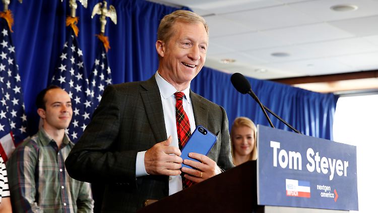 Tom Steyer hat bereits eine Kampagne mit vier Millionen Unterstützern zur Amtsenthebung des Präsidenten gestartet.