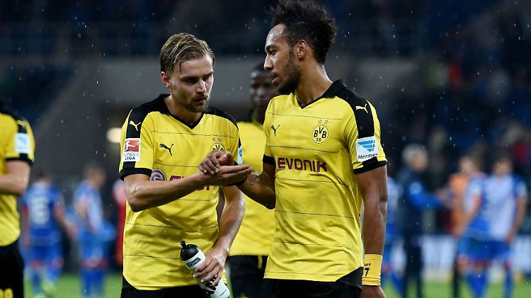 Marcel Schmelzer und Pierre-Emerick Aubameyang spielen seit Jahren zusammen - doch die Eskapaden des Stürmers nerven den Kapitän.