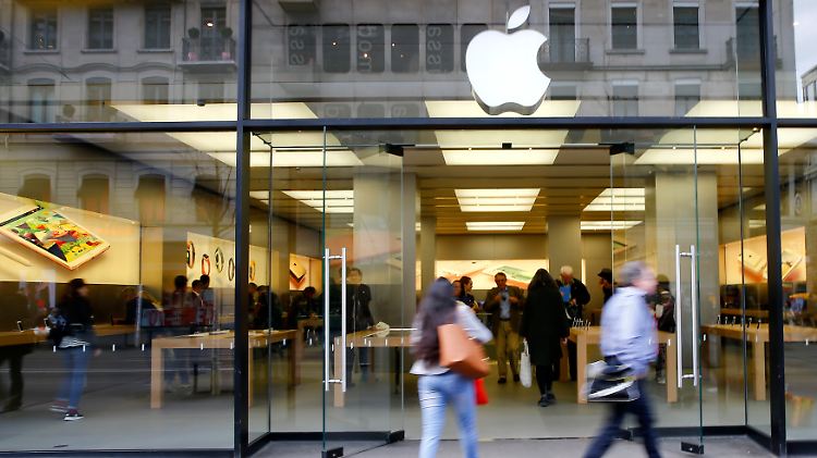 Schauplatz des Vorfalls: Der Apple Store in der Züricher Bahnhofsstraße (Archivbild).