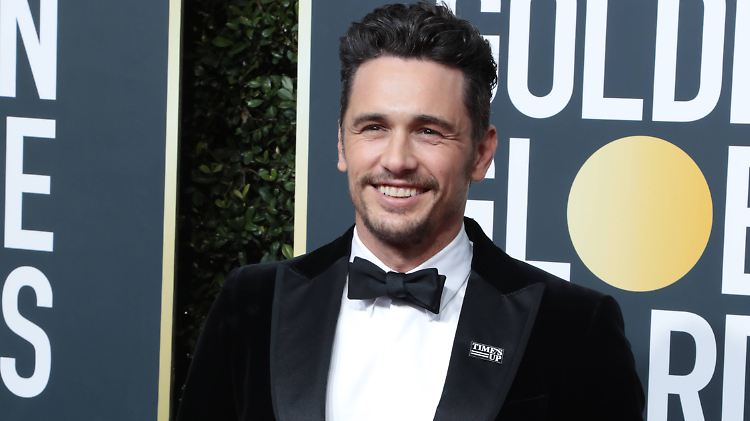 James Franco erschien bei der Golden Globe-Verleihung mit dem "Time's Up"-Anstecker.