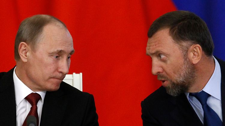 Kennen sich: Russlands Präsident Wladimir Putin und Manaforts Geschäftspartner Oleg Deripaska.