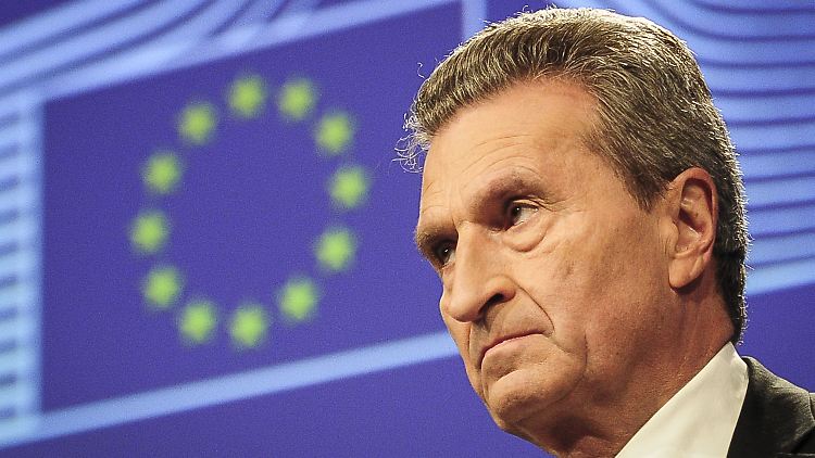 Günther Oettinger hat bereits den EU-Finanzrahmen ab dem Jahr 2021 im Blick.