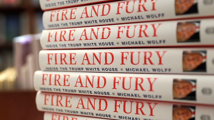 "Fire and Fury" ist bereits ein Bestseller.