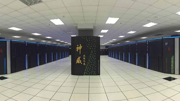 Der Sunway TaihuLight ist der schnellste Computer der Welt. Er steht im chinesischen Wuxi.