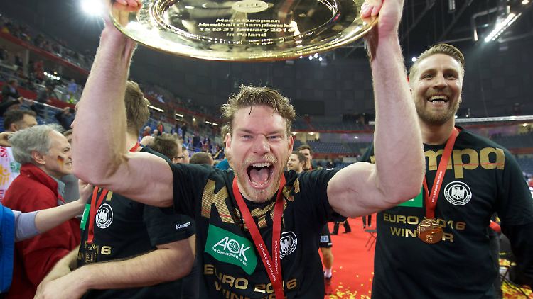 Bei der EM vor zwei Jahren überzeugt Rechtsaußen Tobias Reichmann als zweitbester Torschütze des Turniers.