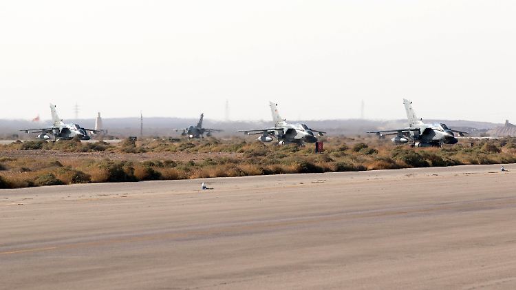 Tornados der Bundeswehr in Jordanien. 