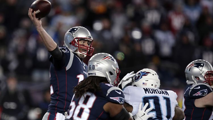 Patriots Quarterback-Star Tom Brady brillierte gegen die Tennessee Titans.