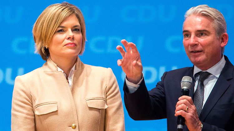 Die Mitglieder des CDU-Vorstands Julia Klöckner und Thomas Strobl lehnen Nachbesserungen ab.