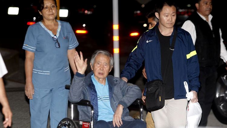 Erst vor zwölf Tagen hatte Fujimori die Klinik verlassen.