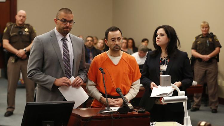 Larry Nassar ist bereits wegen des Besitzes von Kinderpornographie zu 60 Jahren Haft verurteilt.