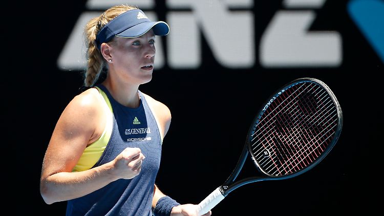 Kerber meistert den Auftakt bei den Australian Open souverän.