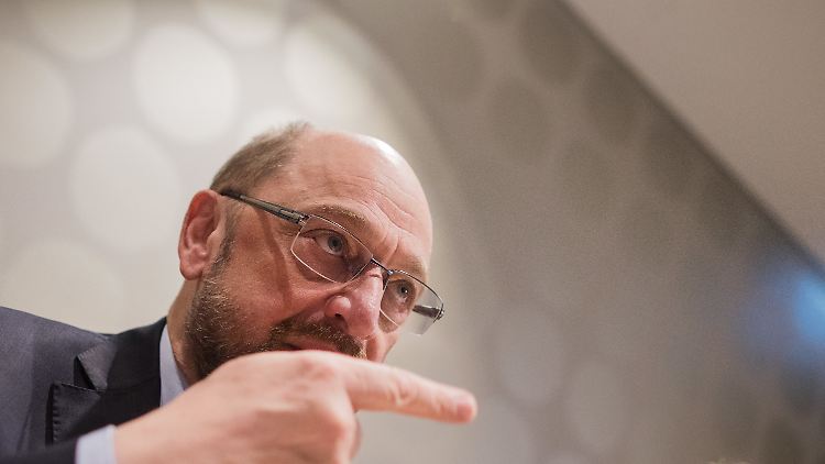 SPD-Chef Martin Schulz weiß, wo es lang geht. Folgt ihm die Partei?