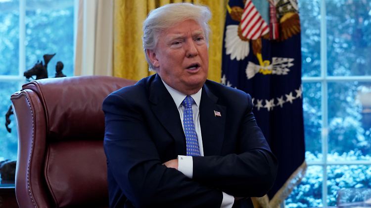 US-Präsident Donald Trump lobt China für dessen Hilfe bei der Umsetzung der Sanktionen.