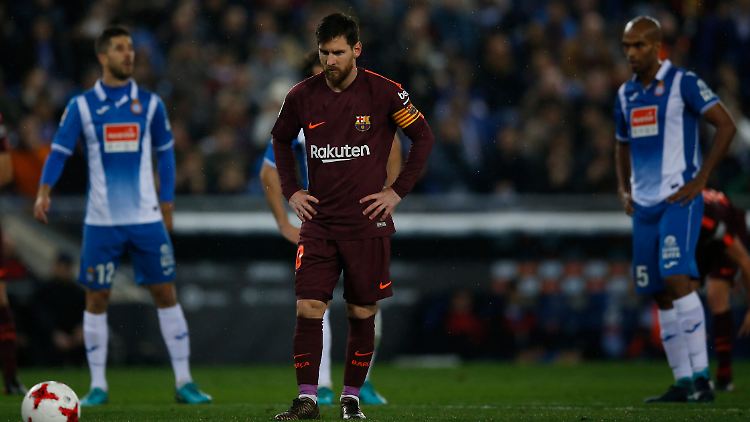 Hatte nicht viel zu lachen: Lionel Messi