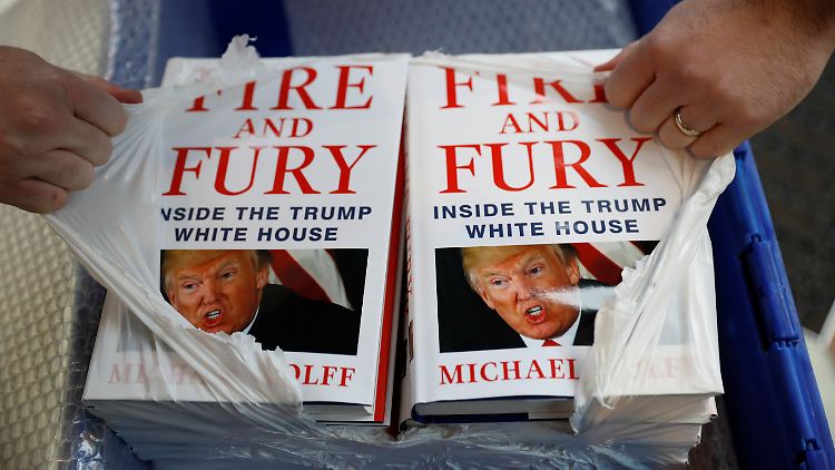 Michael Wollff wollte nach eigenen Angaben eine Erfolgsgeschichte über Trump schreiben - fand dafür aber "keinerlei Anzeichen".