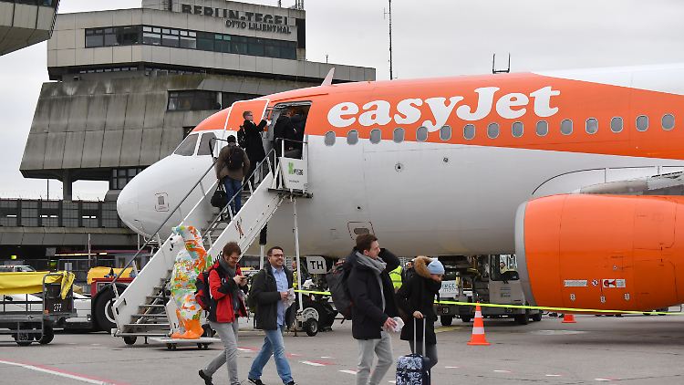 Easyjet übernimmt viele ehemalige Air-Berlin-Routen, vor allem ab Berlin-Tegel.
