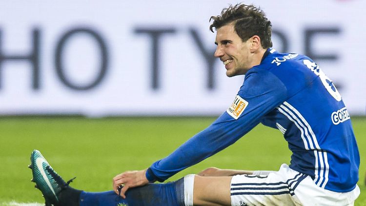 Lange oben auf, am Ende mit nur einem Punkt am Boden der Tatsachen - Schalkes Leon Goretzka.