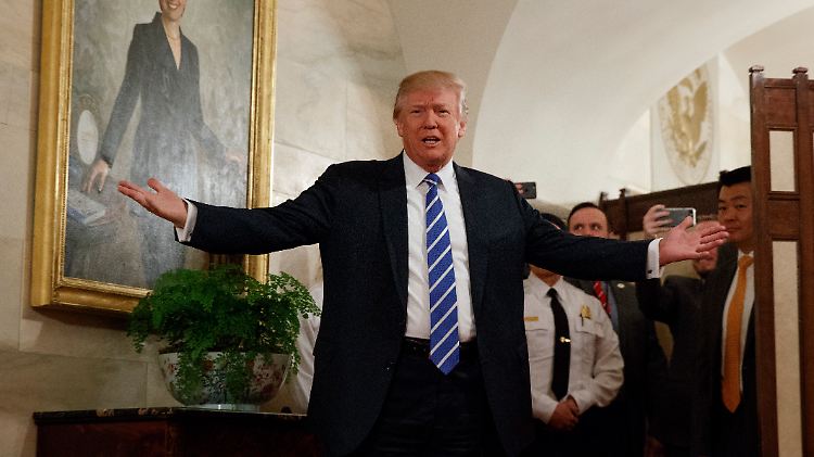 US-Präsident Donald Trump setzt auf die "nuclear option", um den "Shutdown" in den USA zu beenden.