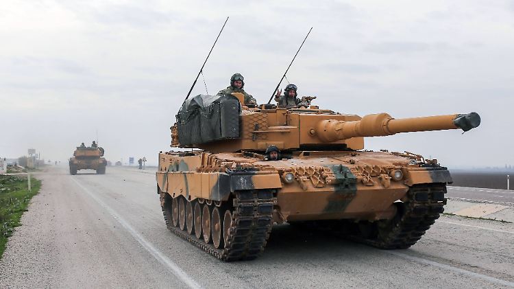 "Wolfsgruß" auf dem Weg nach Syrien.