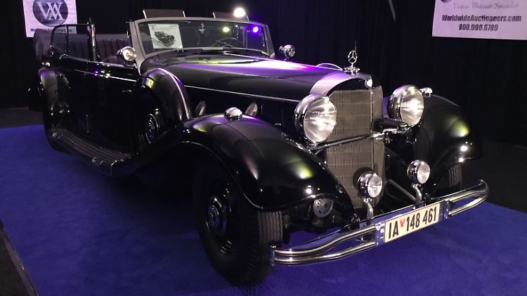 Der Mercedes-Benz 770k aus dem Jahr 1939 sollte mehr als sieben Millionen Dollar erwirtschaften.