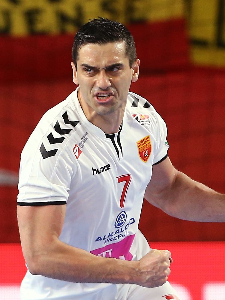 Der Mazedonier Kiril Lazarov kann bei der EM nicht mehr spielen.