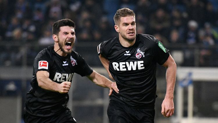 Simon Teroddes (r.) Treffer lassen die Kölner vom Klassenerhalt träumen.