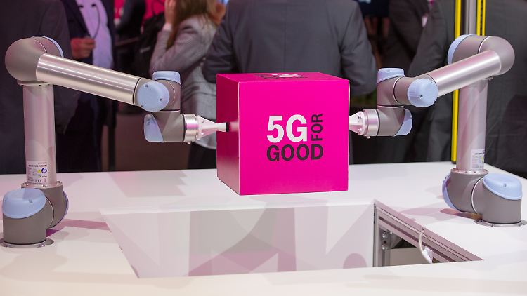 5G-Übertragungstechnik wird die Digitalisierung der Industrie auf ein ganz neues Level heben.