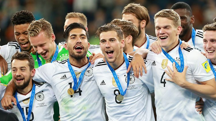 Neuer Wettbewerb: Im Sommer vergangenen Jahres gewann die DFB-Elf den Confed Cup, den die Fifa abschaffen will. Dafür legt jetzt die Uefa mit der Nations League nach.