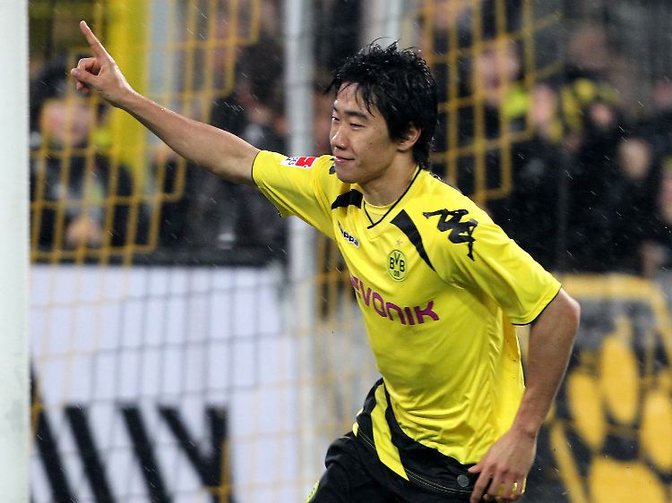 Shinji Kagawa erzielte die Führung für Dortmund und brach damit den Widerstand der Gladbacher.