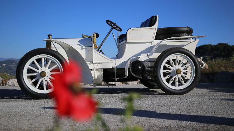 Der Mercedes-Simplex aus dem Jahr 1903 mit 40 PS.