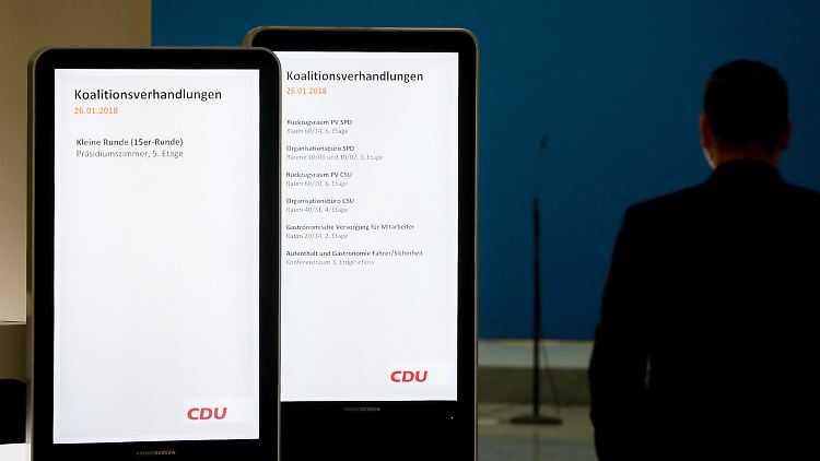 Im Konrad-Adenauer-Haus gab es am Freitag erste Gespräche.