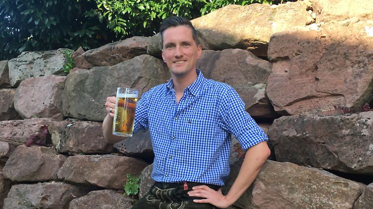 "Erfülle alle Voraussetzungen": Patrick Karch möchte erster Bayerischer Bierkönig werden.