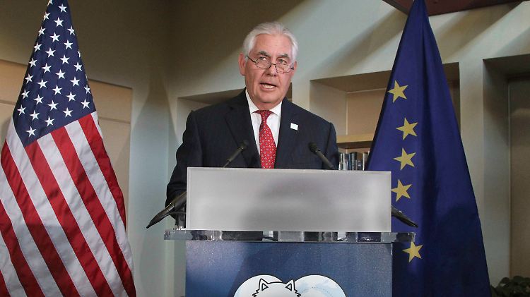 Die USA hatten den Vorsitz des Arktischen Rates von 2015 bis 2017 - hier US-Außenminister Rex Tillerson bei einem Treffen im Mai 2017.