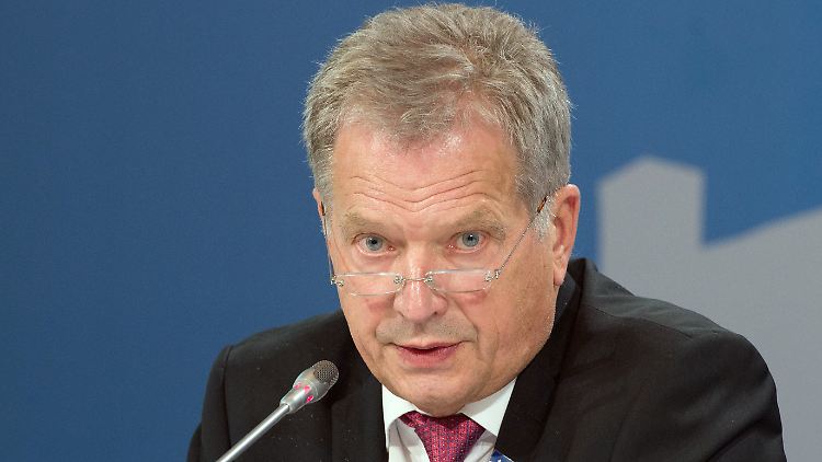 Sauli Niinistö gewann die Präsidentschaftswahl haushoch.